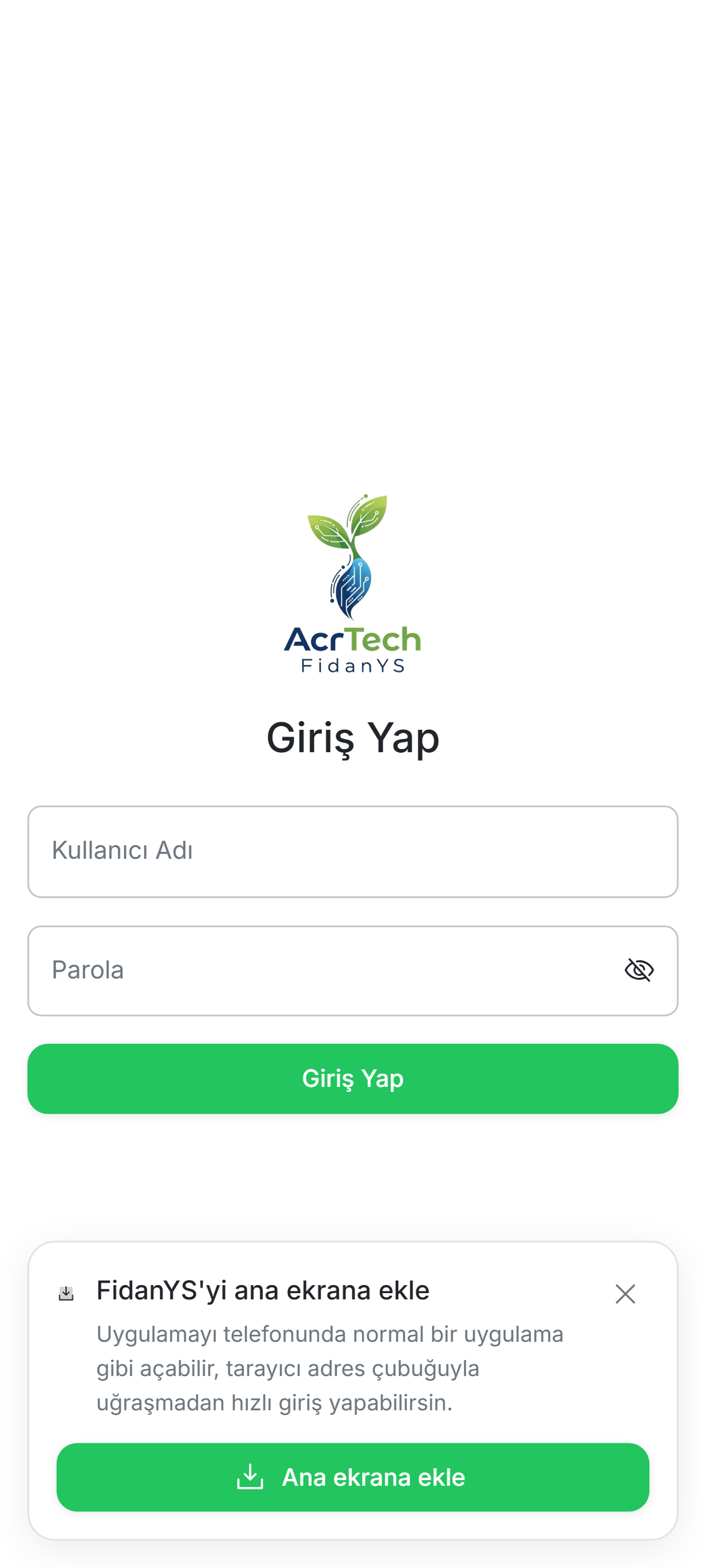 Android ana ekrana ekleme pop-up'ı